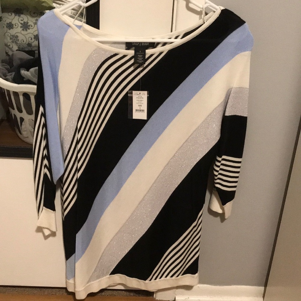 Black and White Dressy shirt